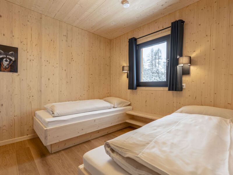 Superior Chalet mit Sprudelpool innen